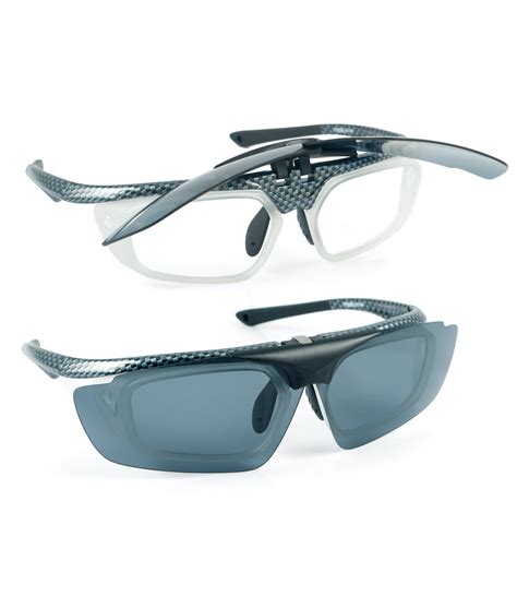 prescription glasses with flip up sunglasses